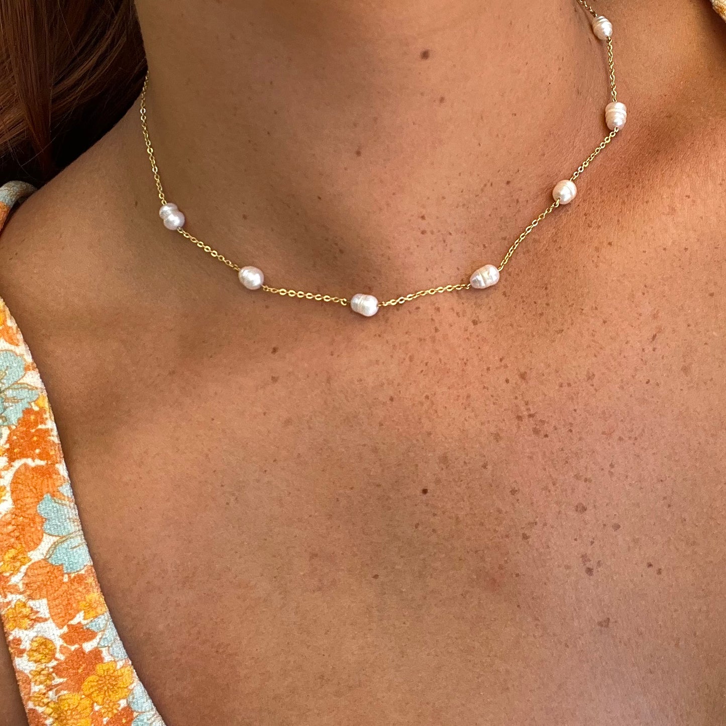 PEARL BUBBLE NECKLACE